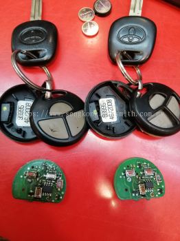 Repair Toyota vios remote control