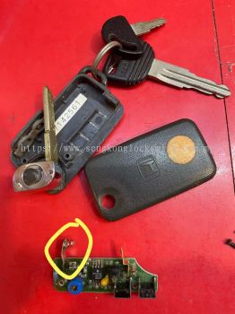 done Repair Honda flip key remote contrpl