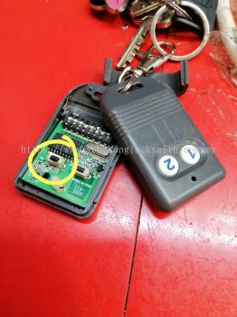 service gate remote button