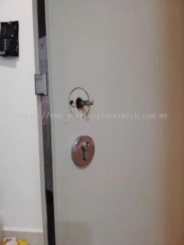 repair Cylinder lock handle