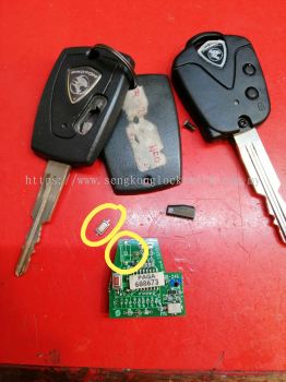 Repair satria neo car key control