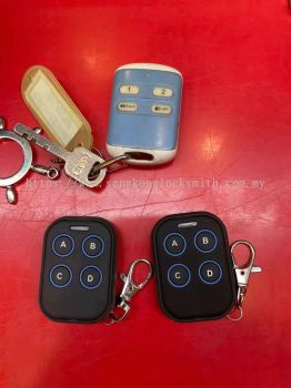 duplicate auto gate remote control