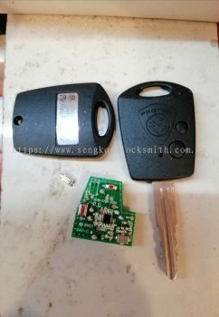 repair and replace proton saga remote control button