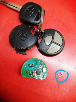 Repair Toyota remote control