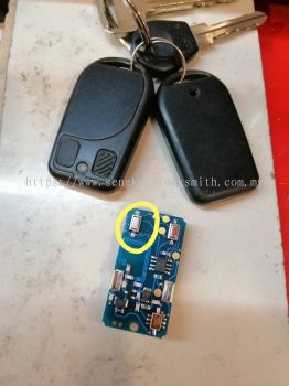 Repair Toyota Hiace remote control