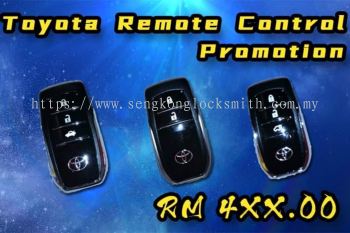 promotion Toyota smart key control