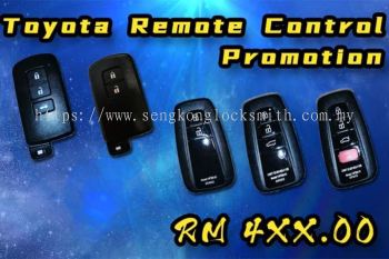 promotion Toyota smart key control