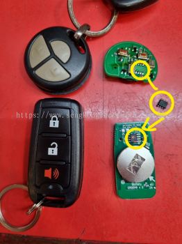 repair Toyota vios ncp93 car remote control