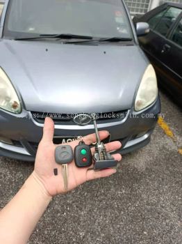 perodua myvi car key all lost