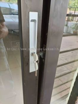 replace sliding door lock