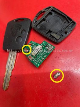 replace proton saga car remote control button