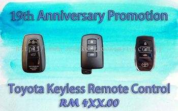 promotion Toyota car keyless remote control