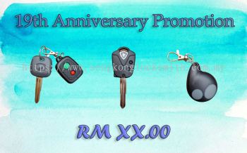 promotion perodua, proton, cobra alarm car key remote control 