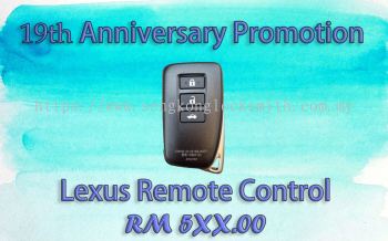 promotion Lexus car key remote control