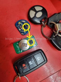 repair Toyota ncp93 car remote control