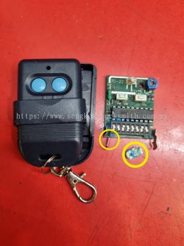 repair auto gate remote control