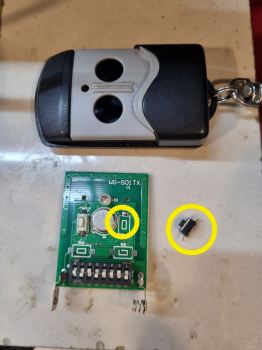 repair gate  remote control