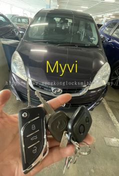 duplicate myvi car  key remote control
