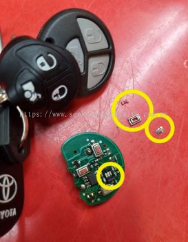 repair toyota vios car remote control