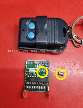 repair auto gate remote control