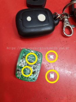 repair perodua car remote control