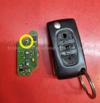 repair peugeot car remote control