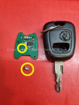 repair peugeot car remote control