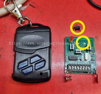 repair auto gate remote control