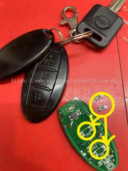 repair nissan car remote control