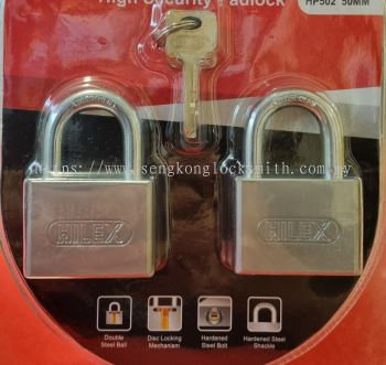 hilex 50mm padlock