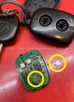 repair toyota avanza car remote control