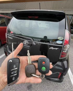 myvi passo car key with remote control duplicate
