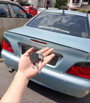 proton waja car key all lost