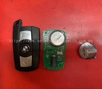 replace bmw car key control battery