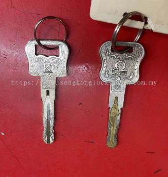 anti-theft door key