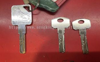 anti-theft door lock key
