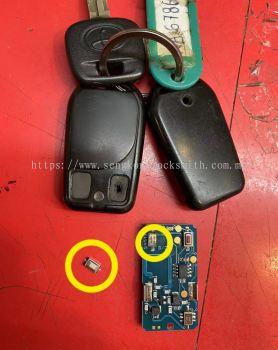 repair toyota hiace car remote control