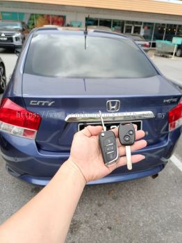 Honda city car key with remote control 