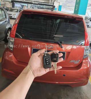 duplicate Myvi Passo car key with remote control