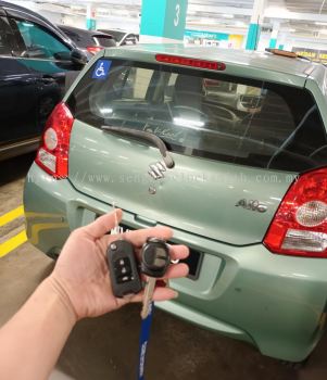 duplicate Suzuki Alto car key with remote control