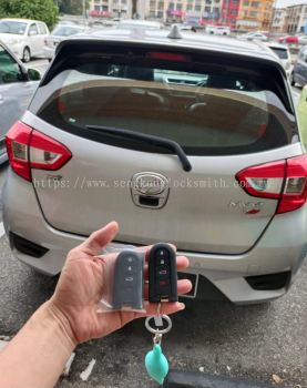 duplicate Perodua car remote control with key