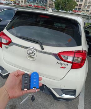 duplicate Perodua car remote control with key