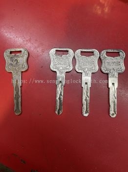 duplicate security door Key 