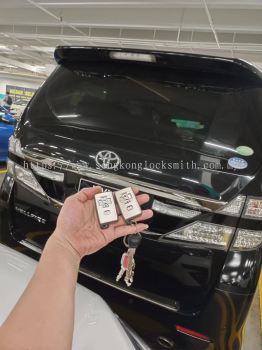 Toyota Alphard, Toyota Vellfire car keyless remote control 