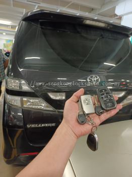 Toyota Alphard, Toyota Vellfire car keyless remote control 