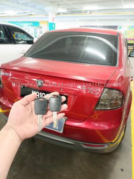 Proton Saga FLX car key with remote control 