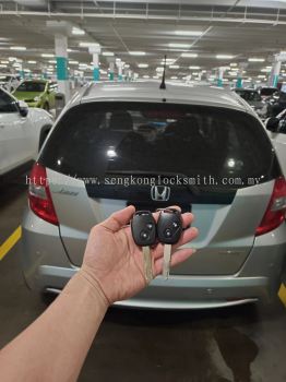 Honda jazz car key with remote control 