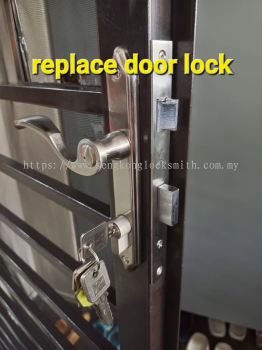 Professional replacement and installation of door locks