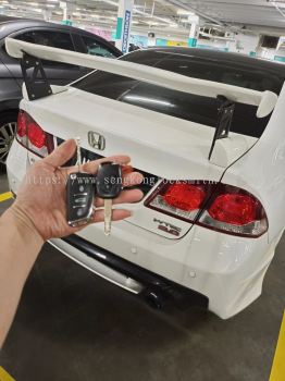 Honda city car key with remote control 