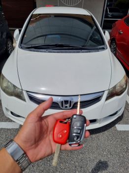 duplicate Honda car remote control with key 